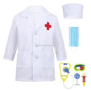 Buy cheap Halloween Kids Doctor Costume White Nurse Uniform Dress Costume Kids product