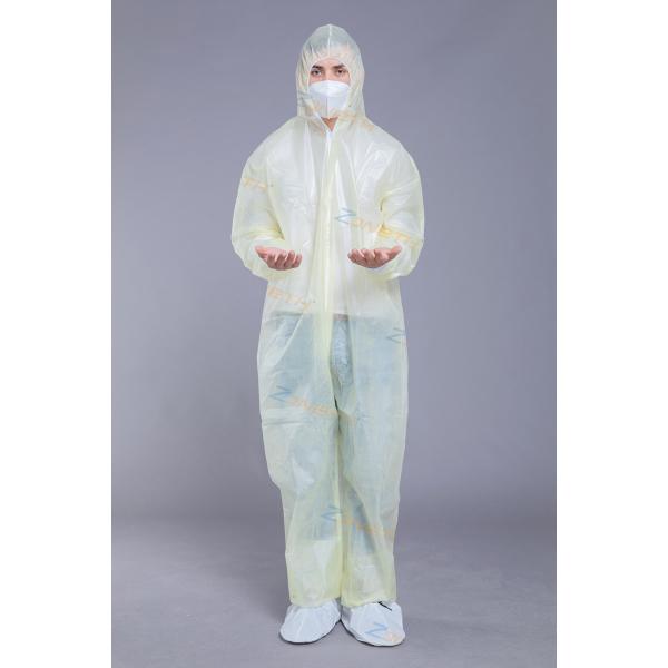 Tear Resistant Waterproof PP PE Anti Static Coveralls