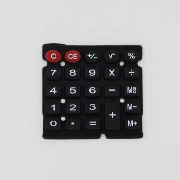 Silicone Rubber Keypads With Durable Color And Surface Options