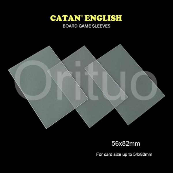 Game Catan Matte Sleeves Cpp Front Clear Catan Card Protectors