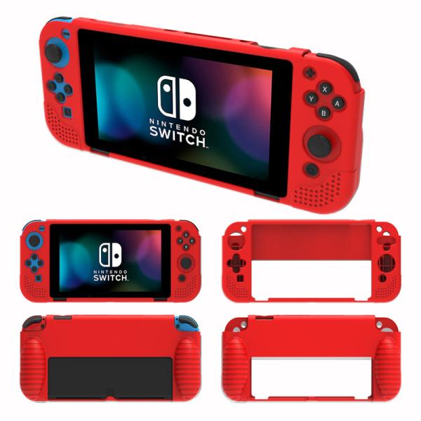 For Nintendo Switch OLED HOXC Nintendo Switch OLED Case, Silicone Cover Device For Nintendo Switch OLED, Full Protect Shell Case For OLED Switch