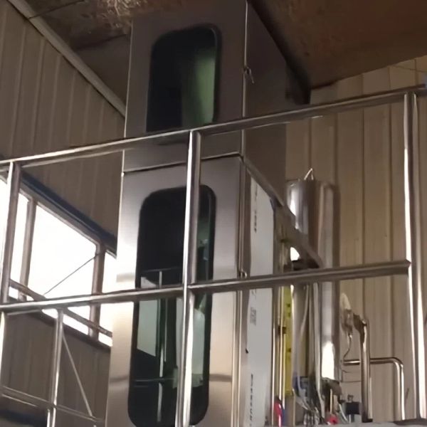100ml - 500ml Aseptic Brick Carton Filling Machine High Speed Aseptic Packaging Machines
