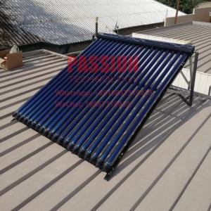 China 25 Tubes Heat Pipe Solar Collector 300L Vacuum Tube Solar Heating Panel on sale