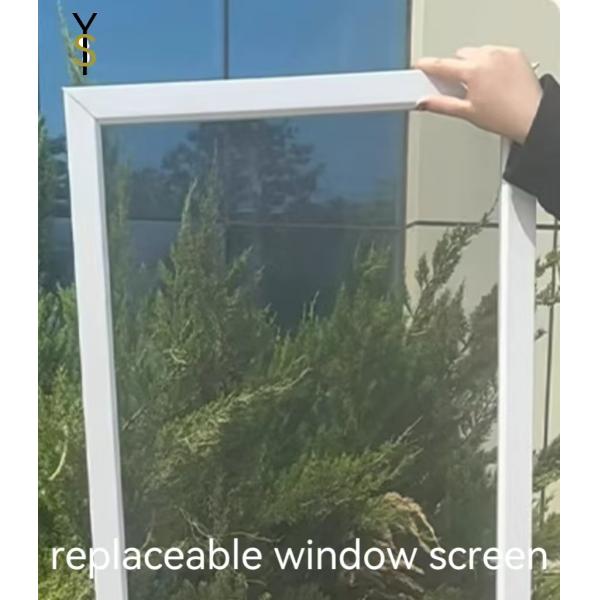 Modern Design Automatic Closing Fly Insect Screen DIY Magnetic Window Mosquito Screen Fiberglass Net Mesh Fiberglass Insect