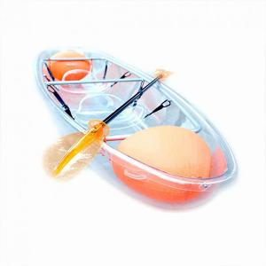 China 6mm Pc Transparent Canoe Durable With UV Protective Layer Two Persons Capacity on sale