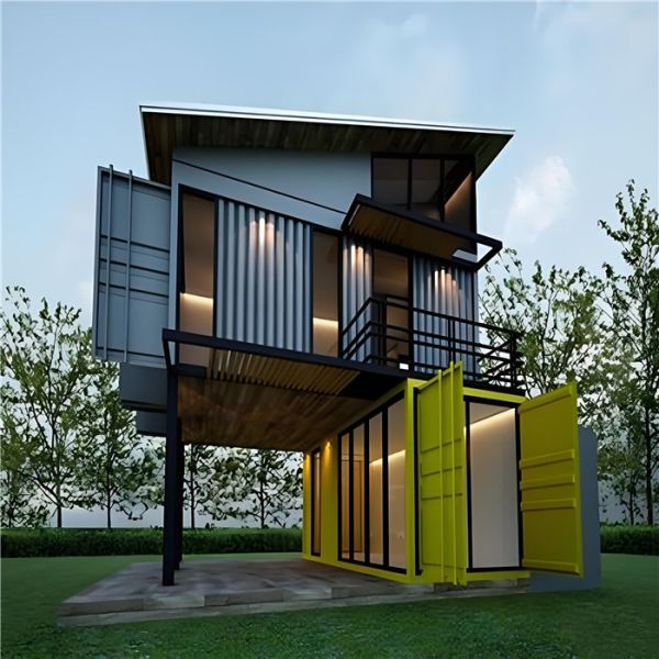 ASTM A36 Steel Frame Building For Multi Occupancy Dormitories / Emergency Housing