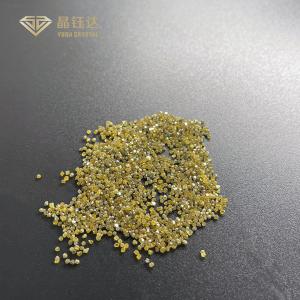 Buy cheap 4.0mm Yellow Synthetic Monocrystalline Diamonds product