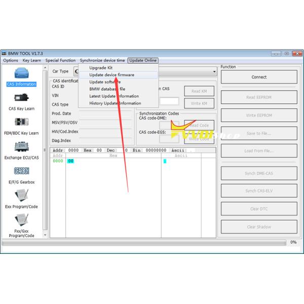 How to Update VVDI BIM Tool Firmware 1