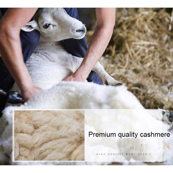 Stylish and Sustainable Middle-Aged Double-Sided Woolen Cashmere Coat for Men's Business