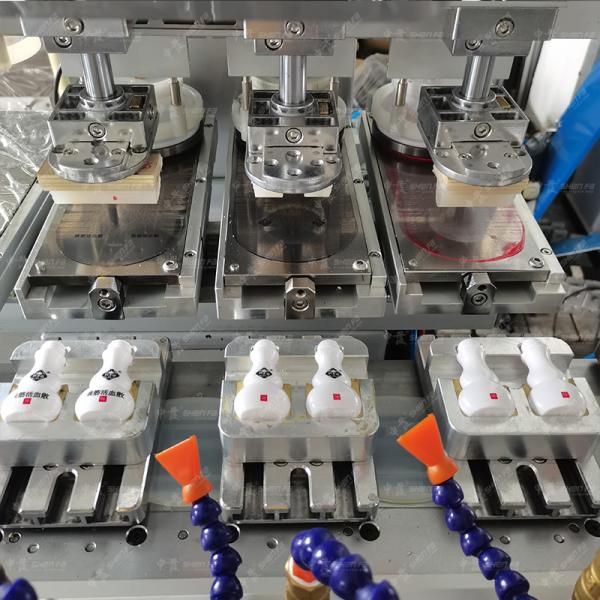 Semi Auto Pneumatic Pad Printing Machine