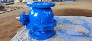 Buy cheap Flanged Ductile Iron Ball Valve Vertical ODM product