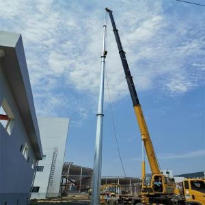 20米高层建筑防雷三角独立防雷塔三角避雷针塔