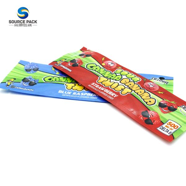 Customizable Weed Packaging Bag For Candy Smell Proof Package