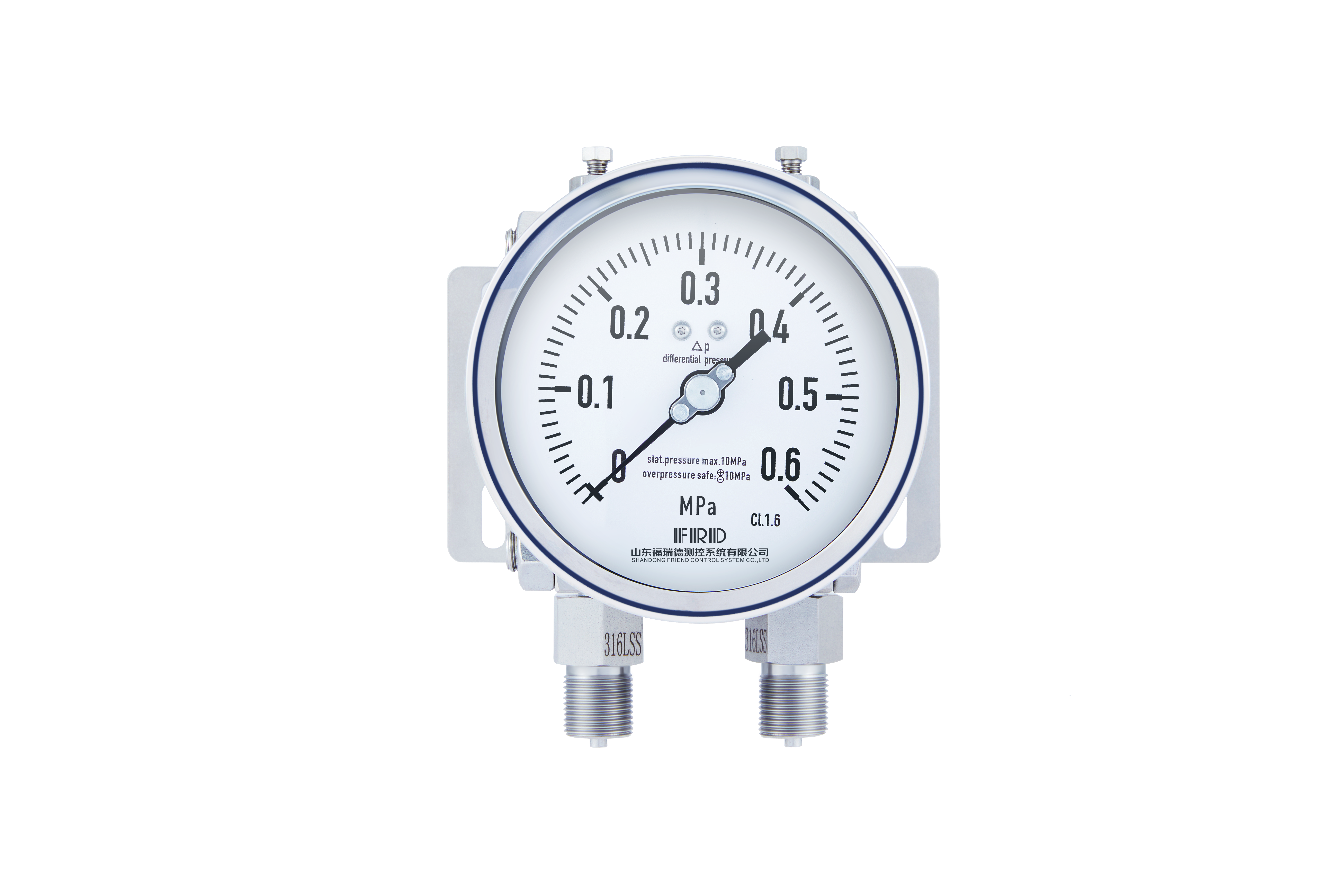 Frequent Pointer Flutter and Leaks? FRD Sensor FD80Y Pressure Gauge Helps You Overcome Harsh Industrial Pain Points