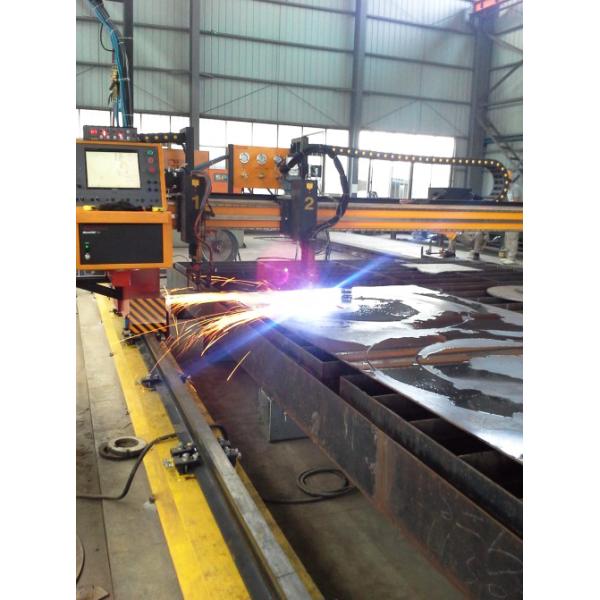Gantry type CNC plasma Cutting Machine 3500mmx12000mm cutting area