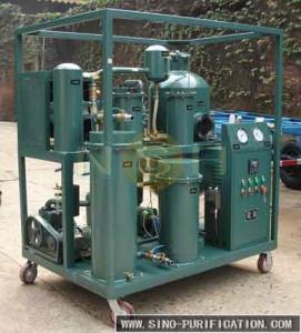 China Dehydration Lubricating Oil Purification Plant Sino-NSH Vacuum Degassing on sale