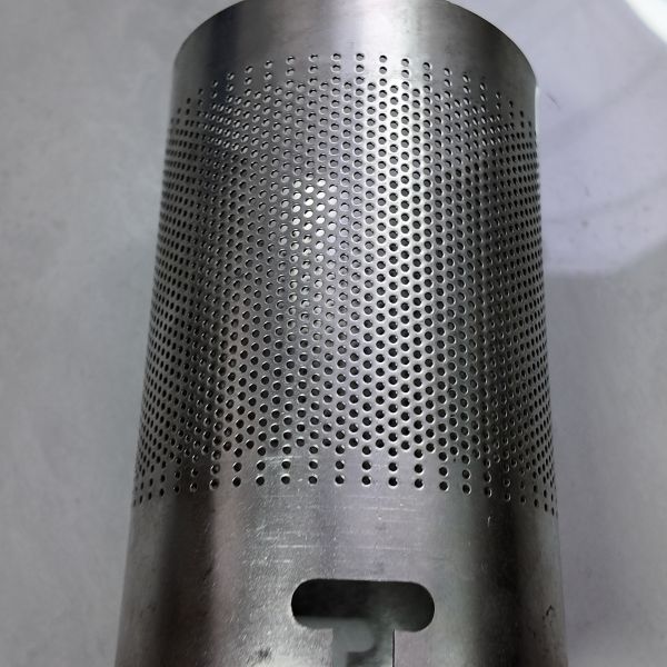 Custom Sized Stainless Steel Perforated Cylinder Cylindrical Pipeline Filter Element
