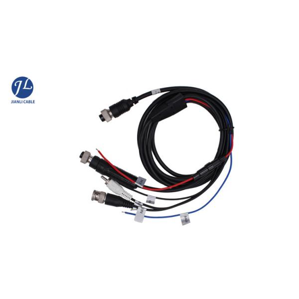 6 Pin Gx12 Male To Female Video Power Cable For Rear View Backup Camera System