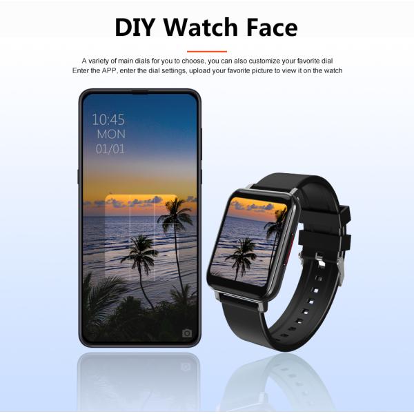 BT5.0 1.69 Inch TFT Touch Screen Smartwatch 128M Music Control Smartwatch