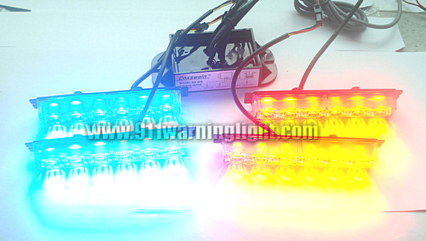 (SA-628) 4X6 LED Grill light, 24pcs 1W LEDs, 12VDC, Waterproof