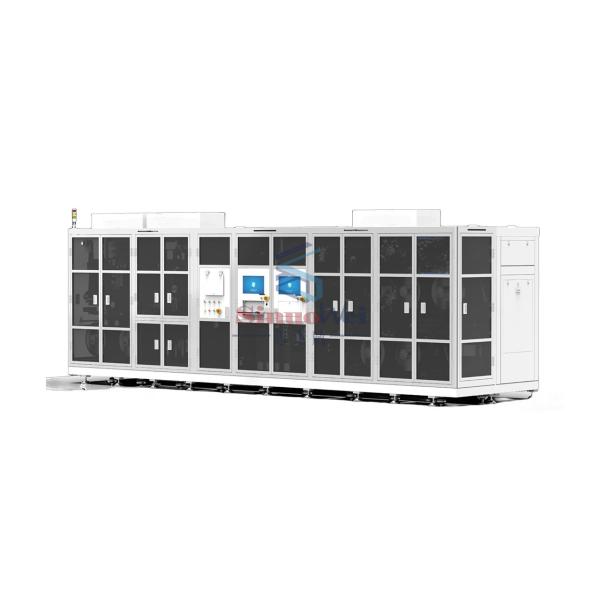 500mm Laser Die Cutting Slitting Machine Lithium Battery Production Line For Electrode Plates