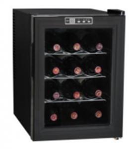 China Red wine cooler fridge, wine refrigerators, LED display on sale