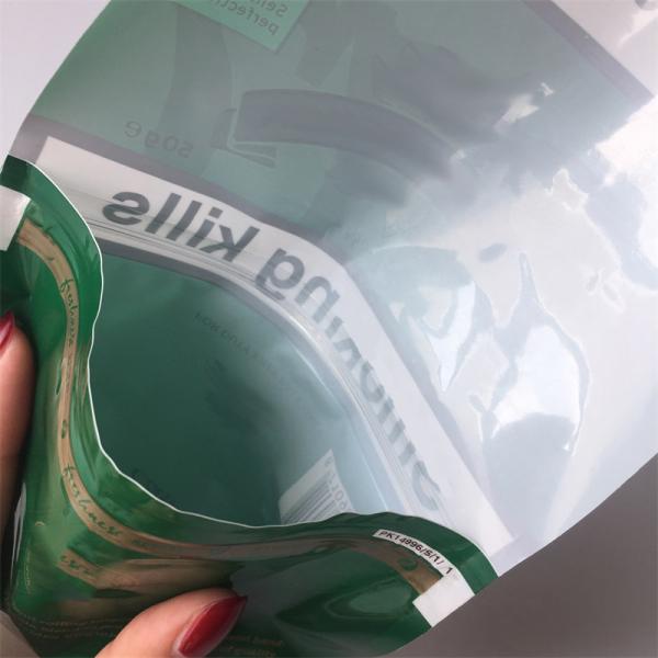 Hand Rolling Tobacco Packaging Pouch Zipper Herb Smoking Leaf Packaging Bags
