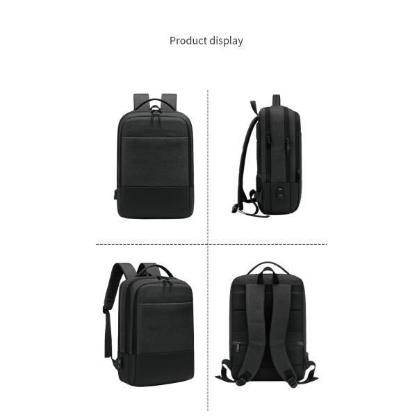 Factory wholesale USB Charging bagpack Notebook waterproof Laptop Back pack leisure travel Backpack bag school backpack