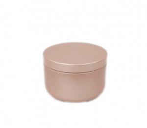 Buy cheap 50g Seamless Scented Candle Tin Box Metal Tin Container For Tea product