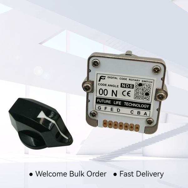Original FUTURE Band Switch Digital Code Rotary Switch 02N NDS Series Multiple Output for CNC Mechanical Panel Mode