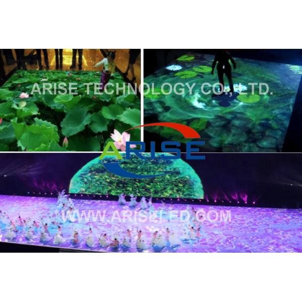 Full multi-touch dance floor LED display P6.94mm,P8.9mm Touch dance floor LED display