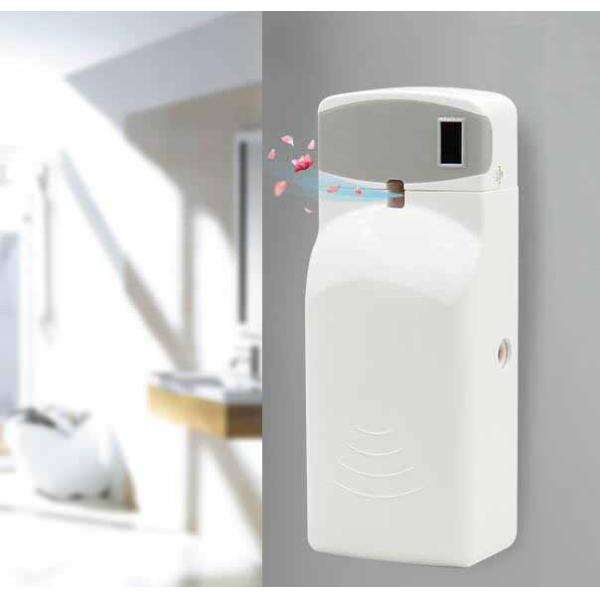 Multiple Setting Automatic Air Fragrance Dispenser White Color For Lavatory