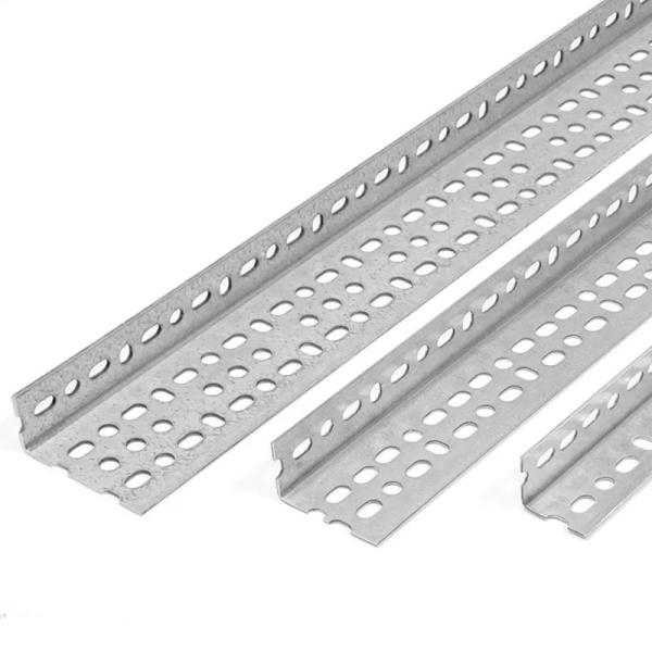 Fire Resistance Perforated Angle Tray , Cable SS Perforated Tray Smooth Surface Treatment