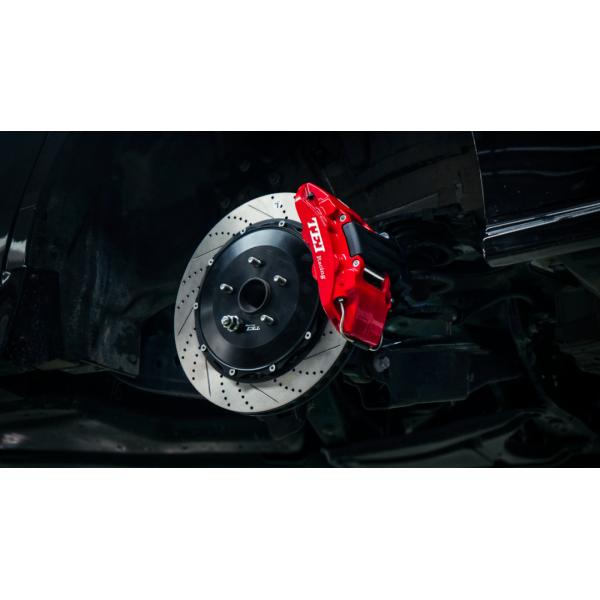 Front 6 Piston And Rear 4 Piston Caliper BBK Auto Brake System For Toyota Sienna 20 Inch Rim