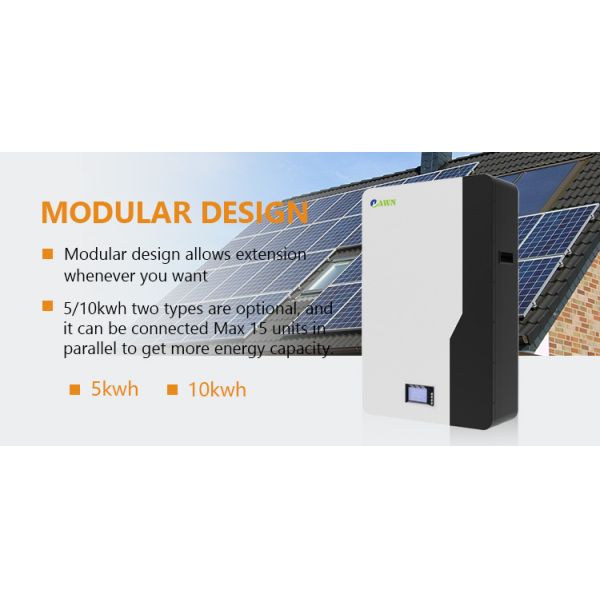 Home Energy Storage System 5 Lithium Phosphate Battery 48V 100AH 5KWH LiFePO4 Litime 100AH 48v