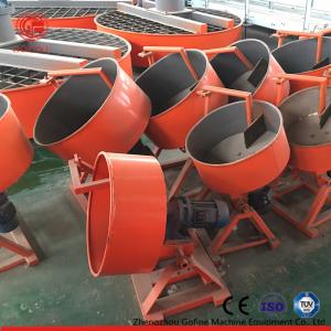 China Red Color Disc Granulator Machine For Organic Fertilizer Processing Plants on sale