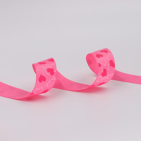 Decorative Printed Gift Ribbon Customized Color With Smooth Surface