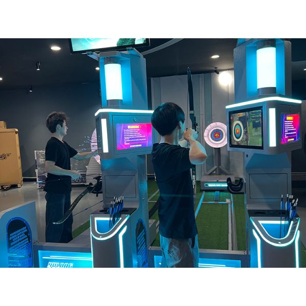 Smart Archery Shooting Machine Commercial AR Interactive Archery Simulator Intelligent Archery Simulator 4D Feedback Smart Commercial Archery Arcade
