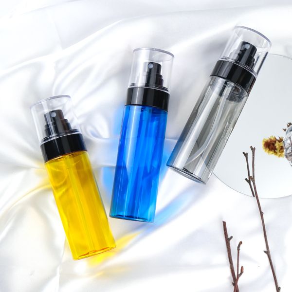 Customizable Logo High-Quality PET Plastic Spray Bottle with Fine Mist Spray for Cosmetics