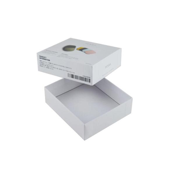 Recycle Rigid Printed Lid And Base Box UV Coating Stamping Printing Handling