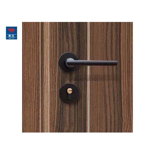 Modern ECO-Friendly Resysta Wooden Doors Waterproof Bathroom Wood Doors