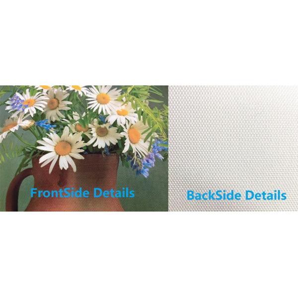 260gsm Inkjet Polyester Matte Art Canvas Rolls Waterproof Aqueous Printing