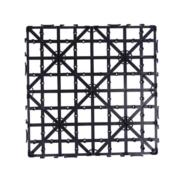 DIY Floor Plastic Click Base Deck Tile with 10-14mm Thickness and Cutting Service
