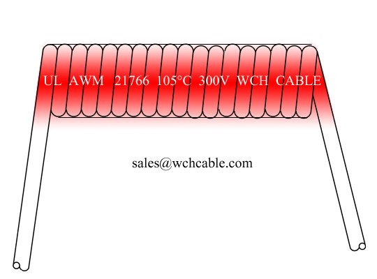 UL21766 Electric Equipment Extendable Curly Cable
