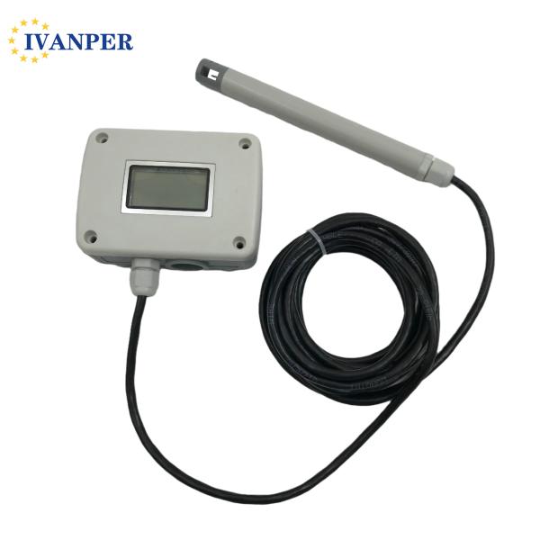 Flange Mounting Theory Pipeline Split Wind Speed Sensor with 4 20ma Output and 0 10v Input