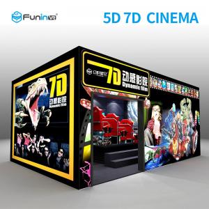 China 220V 8.0kw 7D Movie Theater Interactive Full Motion Cinema Seat 5D 12D Hologram Technology on sale