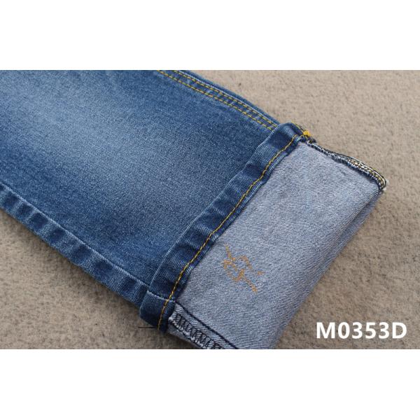 Indigo Blue 10.5 Oz 98.5% Ctn 1.5% Spx Stretch Cotton Spandex Denim Fabric