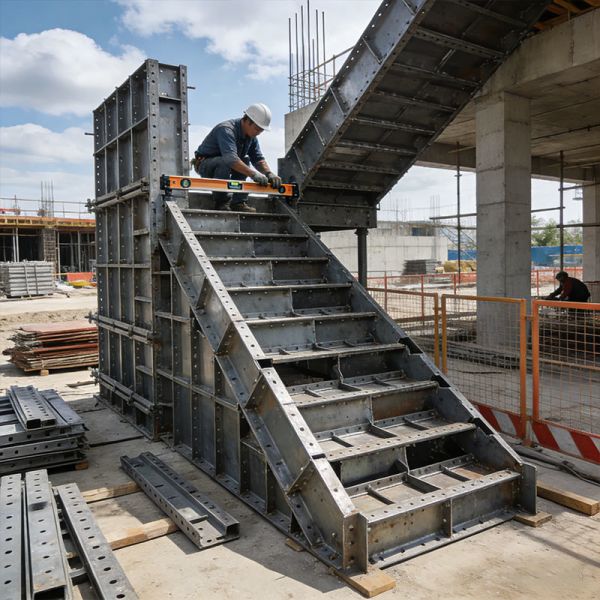 Wear Resistance Steel Stair Formwork For Construction Equipment