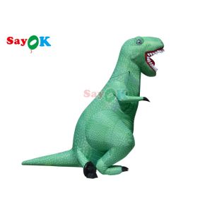 Buy cheap Customized Inflatable Cartoon Characters Moving Costume Inflatable Mascot Dinosaur product