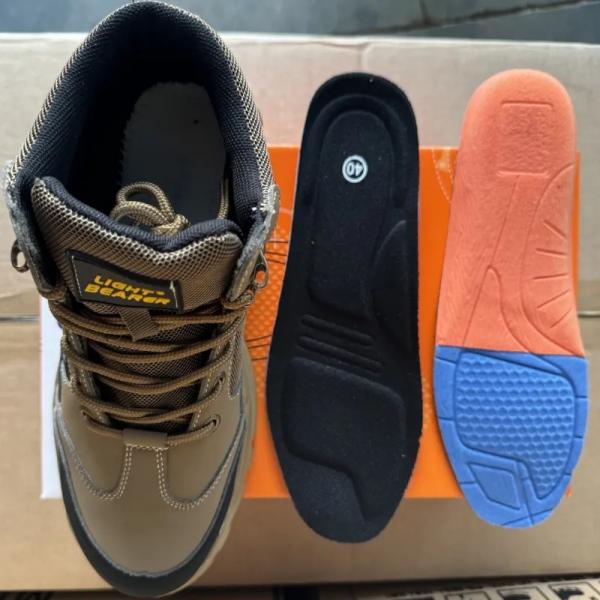 Unisex Warehouse Steel Toe Boots Anti Slip Industrial Work Boots